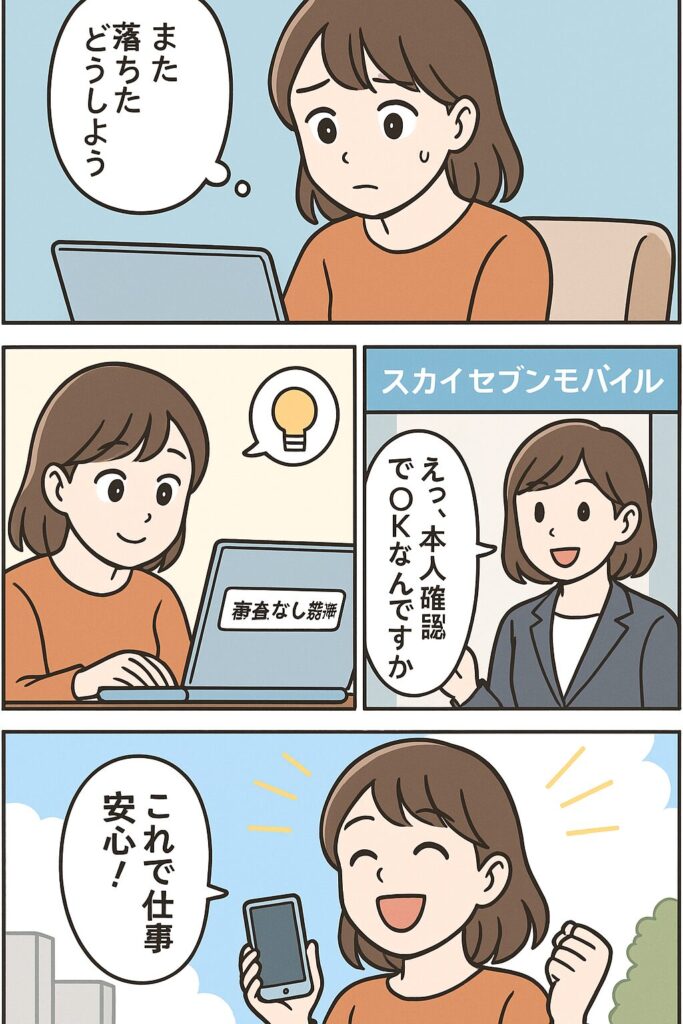 審査なし携帯スカイセブンモバイル