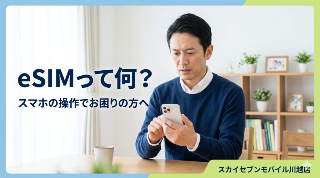 eSIMって何?物理SIMとの違いと設定方法を初心者向けにわかりやすく解説