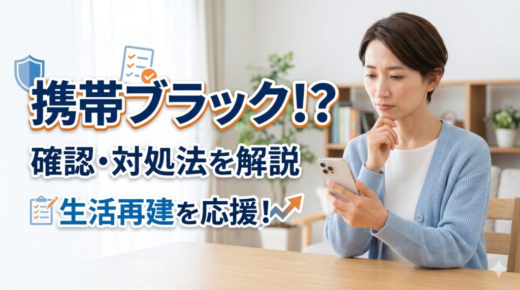 携帯ブラック(社内ブラック)とは?確認する方法はある?消えない可能性と対処法を解説